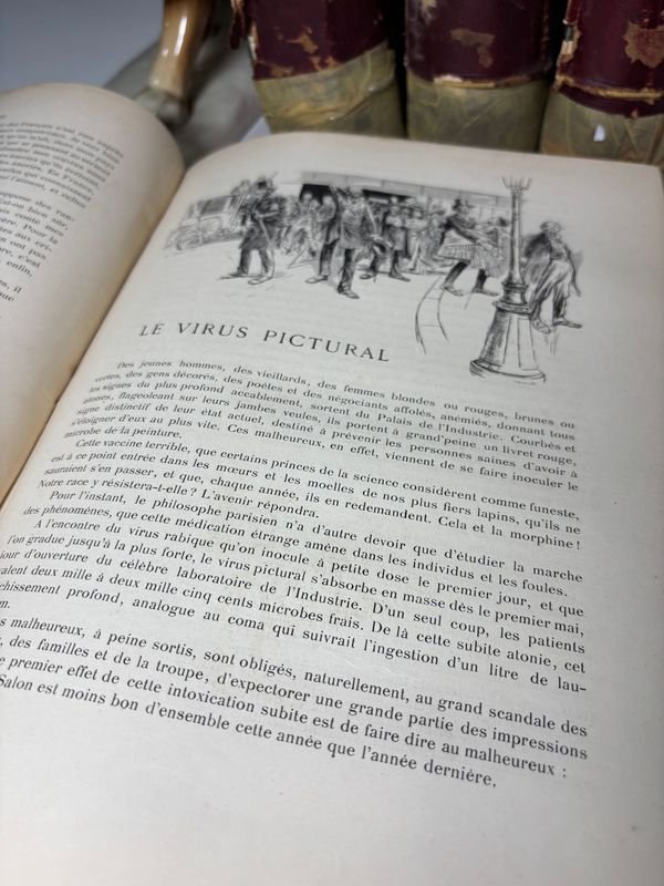 Cuatro Tomos de la Revista Ilustrada del siglo XIX - imagen 4