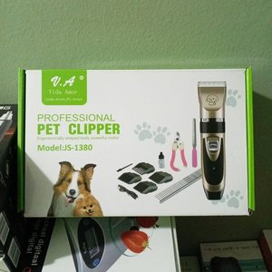 Cortapelo Profesional para Mascotas V.A. Model JS-1380 con Accesorios - imagen 1