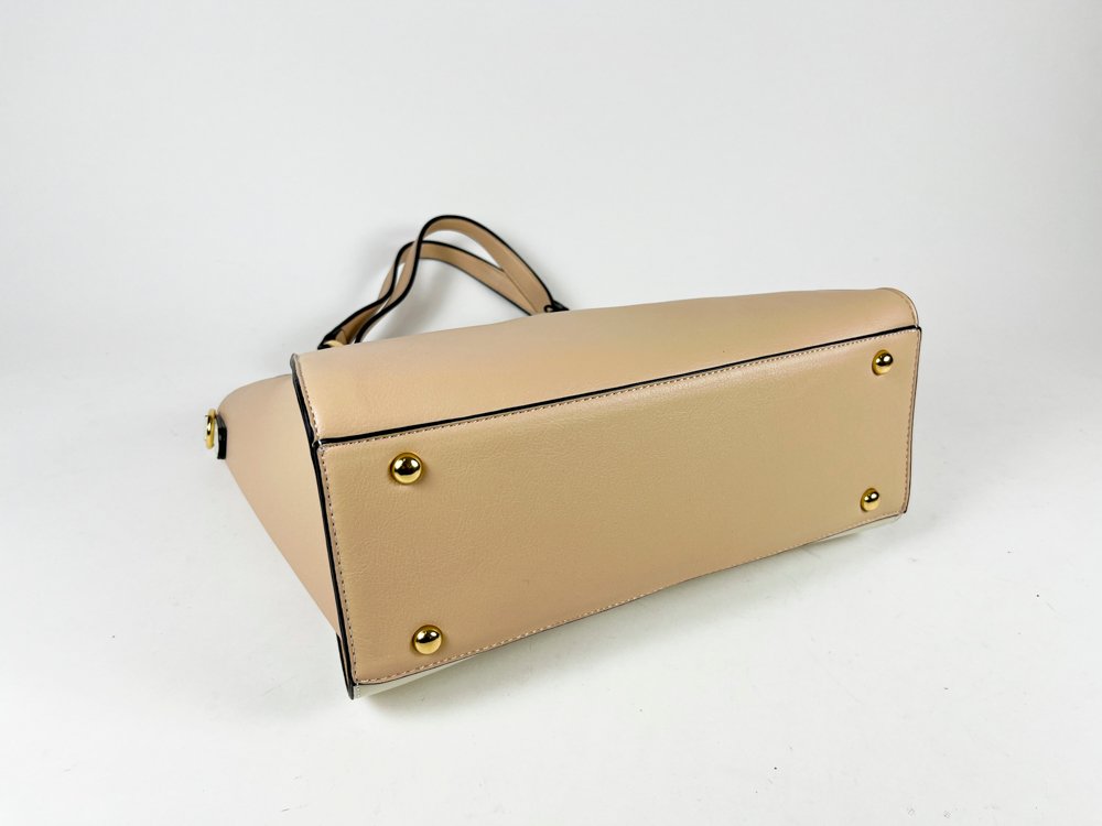 Cartera de Cuero para Dama Zenit en Color Beige - imagen 3