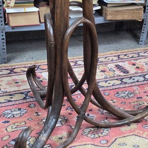 Espejo de Pie Basculante Estilo Thonet con Reparticiones - imagen 7