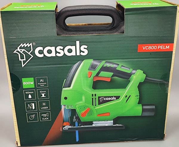 Caladora Casals VC800 PELM 800W con Láser y Base de Aluminio - imagen 1