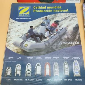 Lote de 4 Revistas de Pesca y Náutica: Panorama de Pesca, El Pato, Catálogos Casa Japón y Zodiac - imagen 3