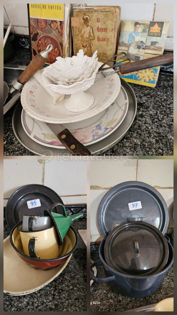 Lote de Vajilla y Utensilios de Cocina