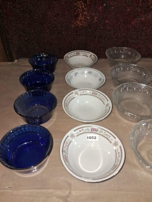 Lote de 12 Pocillos de Vidrio y Cerámica - imagen 3