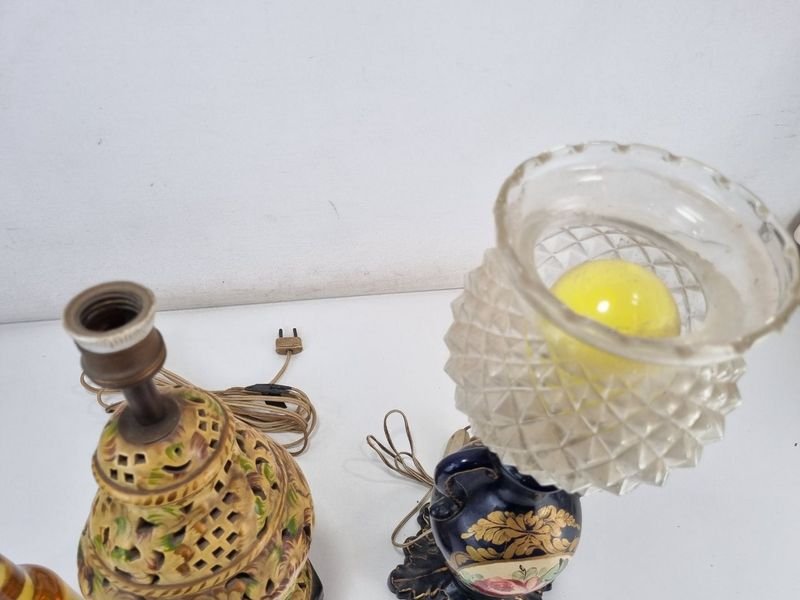 Lámparas decorativas de cerámica y vidrio - imagen 3