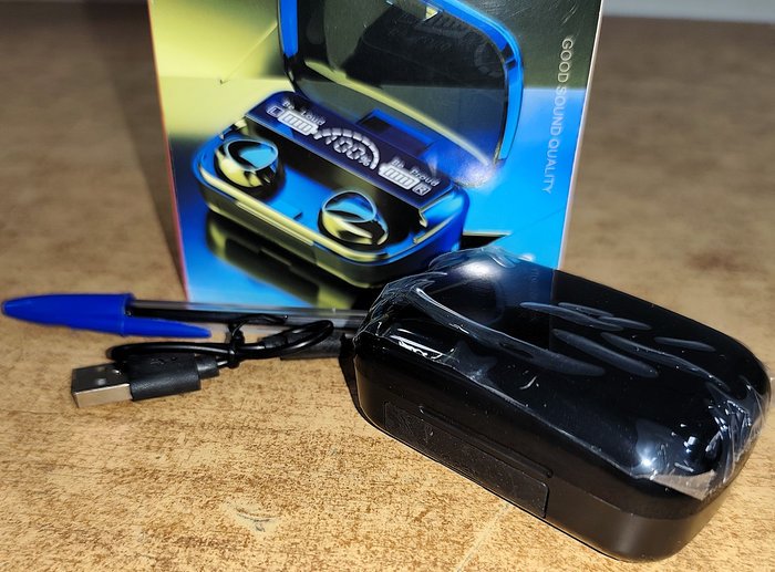 Auriculares BT recargables con pantalla LED - imagen 4