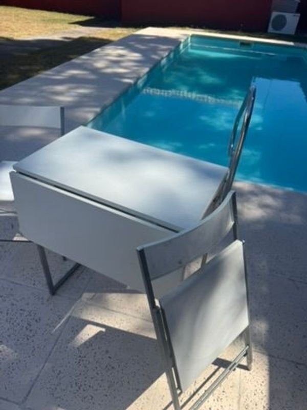 Juego de mesa y sillas plegables modernas - imagen 11