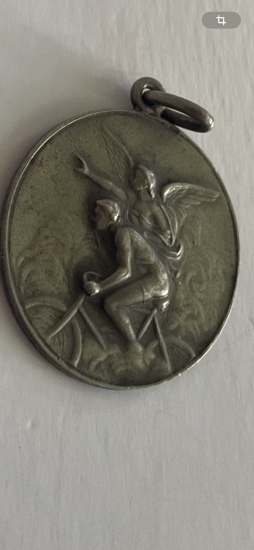 Medalla Ciclista con Ángel, Campeonato Olímpico Deportivo Agosto 1936
