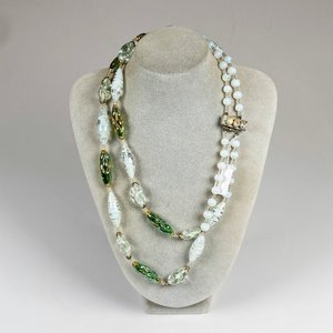 Collar de Murano Dos Vueltas con Cierre Brillante - imagen 2