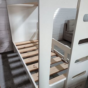 Cama Cucheta Blanca Moderna - imagen 7
