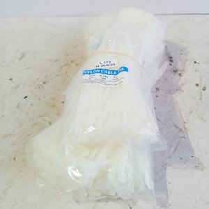 10 Paquetes de 100 Precintos de Nylon Blancos 4 x 150 mm - imagen 2