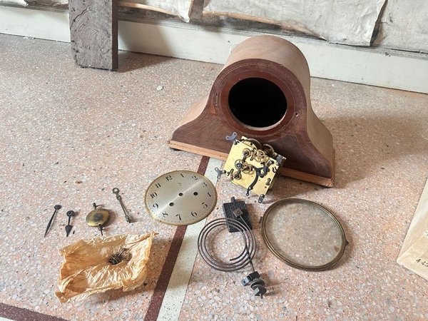 Reloj de plendulo antiguo desarmado - Relojes antiguos y relojera - imagen 12