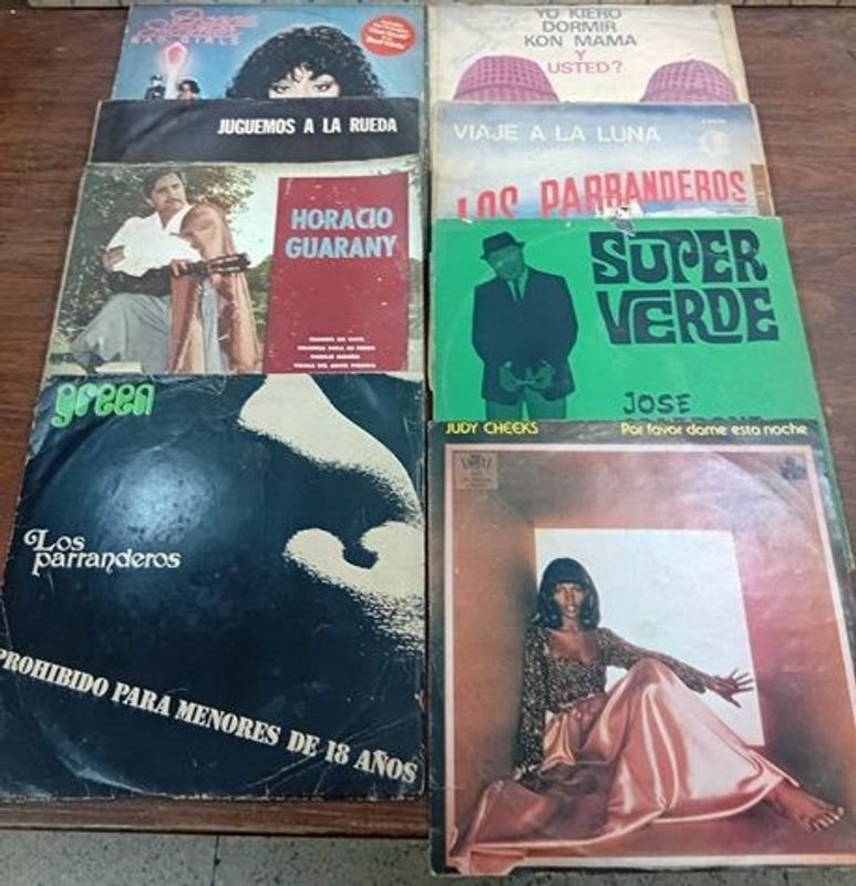 Lote de Discos de Vinilo de Música Variada