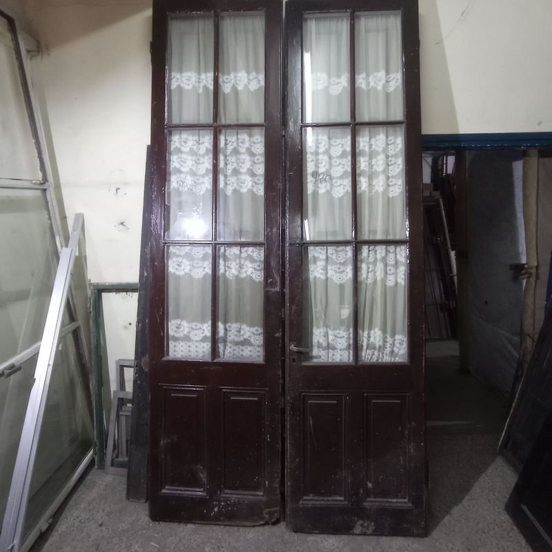 Puertas de madera antiguas para decoración - imagen 7