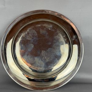 Bandeja Redonda Christofle Bañada en Plata - 25cm Diámetro - imagen 5