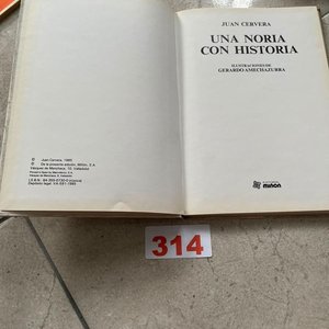 Libro "Una Noria con Historia" de Juan Cervera, Ilustraciones de Gerardo Amechazurra - imagen 3