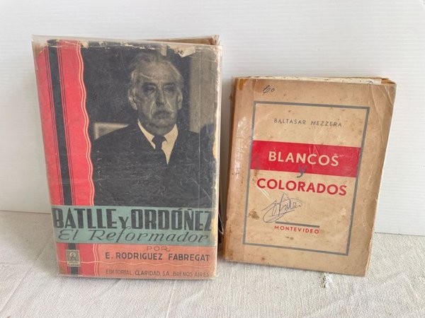 Libros Históricos Batlle y Ordóñez y Blancos y Colorados - imagen 1