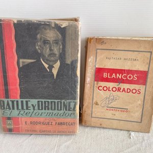 Libros Históricos Batlle y Ordóñez y Blancos y Colorados - imagen 1