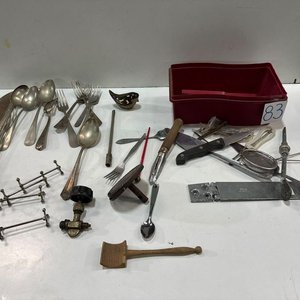Conjunto de Cubiertos de Alpaca y Accesorios de Cocina - imagen 2