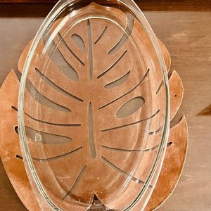 Fuente Oval de Vidrio Transparente King Glass - imagen 2