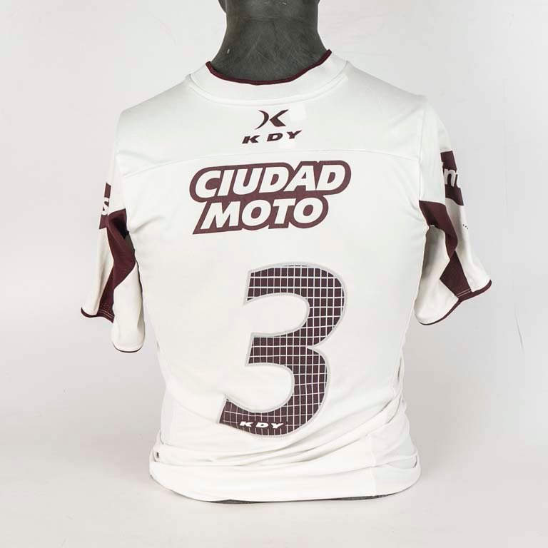 Camiseta de Lanús de utilería marca KDY N°3 de Alejandro Silva segunda equipación - imagen 2