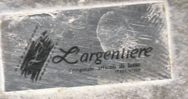 Fuente de servicio L'Argentiere estilo italiano con pirex de USA - imagen 3