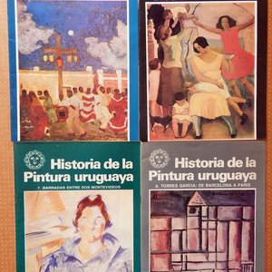 Ocho Revistas Historia De La Pintura Uruguaya Ediciones De La Banda Oriental - imagen 2