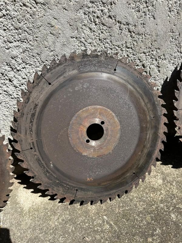 Discos de acero para sierra, 38 cm de diámetro, sin uso - imagen 3