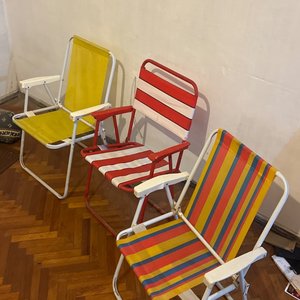 Lote anterior: Juego de 3 Sillas de Playa Plegables