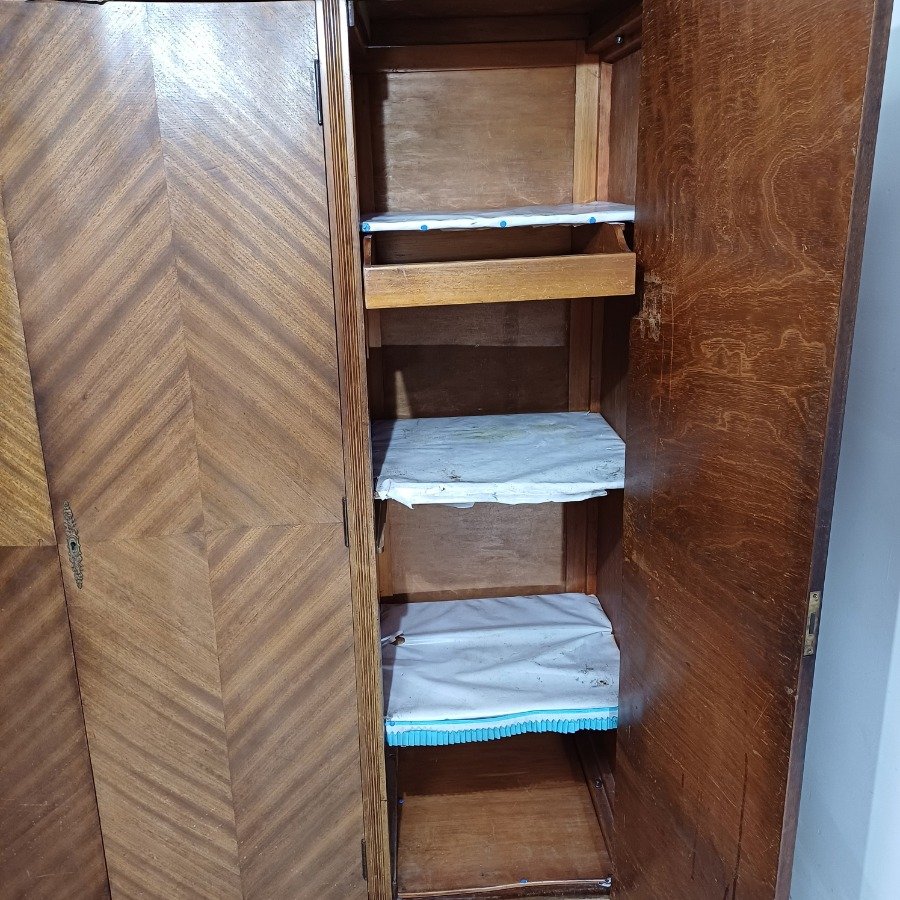 Ropero estilo Luis XV en cedro - imagen 13