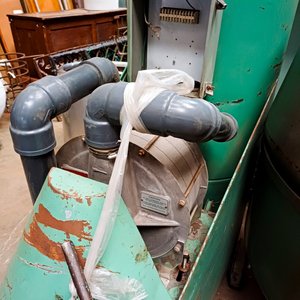 Bomba Centrífuga Industrial Verde con Ruedas - imagen 3