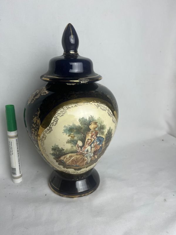 Potes Decorativos con Pintura y Accesorios de Oro - imagen 5