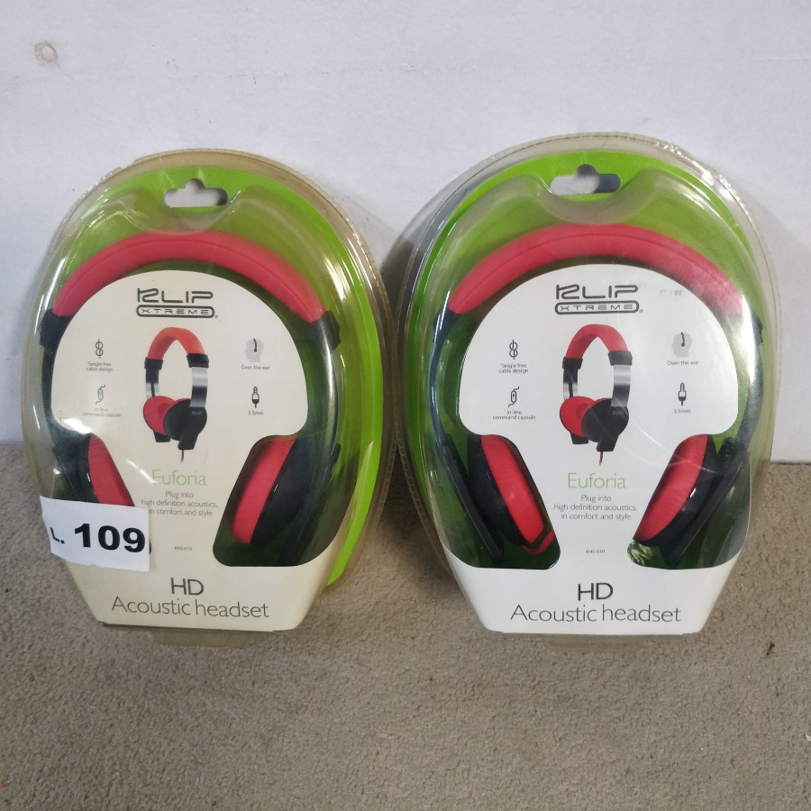 Lote siguiente: Auriculares KlipXtreme KHS-610 con Vincha