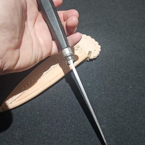 Cuchillo Franz Wenk Solingen Hoja 15 cm Cabo Original - imagen 4