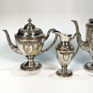 Juego de Servicio Metálico WMF con Decoración de Guirnaldas - imagen 6