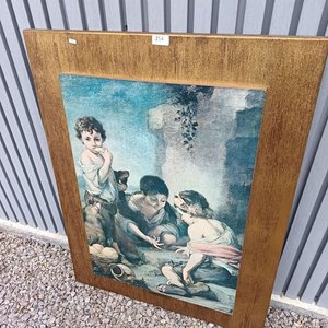 Cuadro Antiguo "Los Golfillos" de Murillo - imagen 4