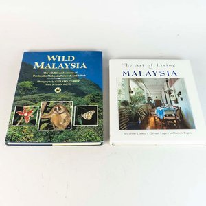 2 Libros Tapa Dura: Wild Malaysia y The Art of Living in Malaysia - imagen 1