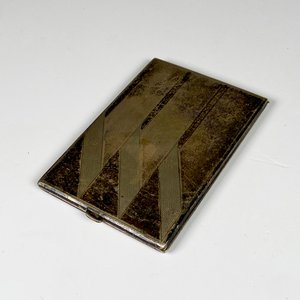 Dos piezas cigarrera metal y encendedor zippo - imagen 4