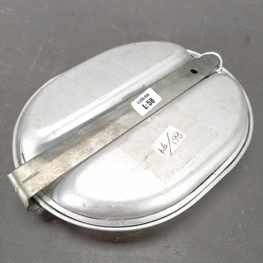 Plato de campamento en aluminio de excelente estado - imagen 3