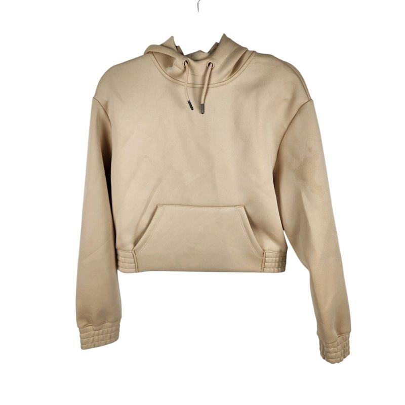 Buzo Mujer Beige Talle M con Detalle de Mancha