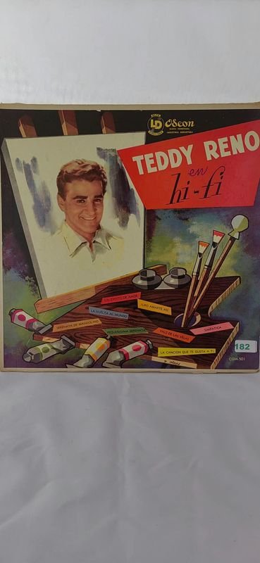 Disco de Vinilo "Teddy Reno en Hi-Fi" Odeón - imagen 1