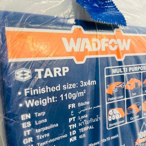 Lona Wadfow Multiuso 3x4m Azul Resistente al Agua - imagen 2