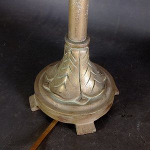 Par de Lámparas de Mesa Altas con Pantalla Blanca - imagen 3