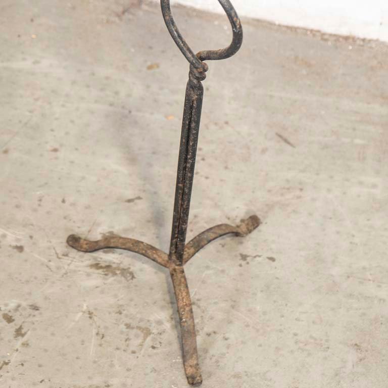 Candelabro de pie en hierro para dos velas - imagen 3