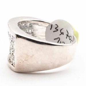 Anillo de Plata con Circonias Talla 17.5 mm - imagen 2