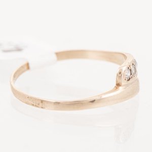 Anillo de Oro con 4 Circonias - imagen 2