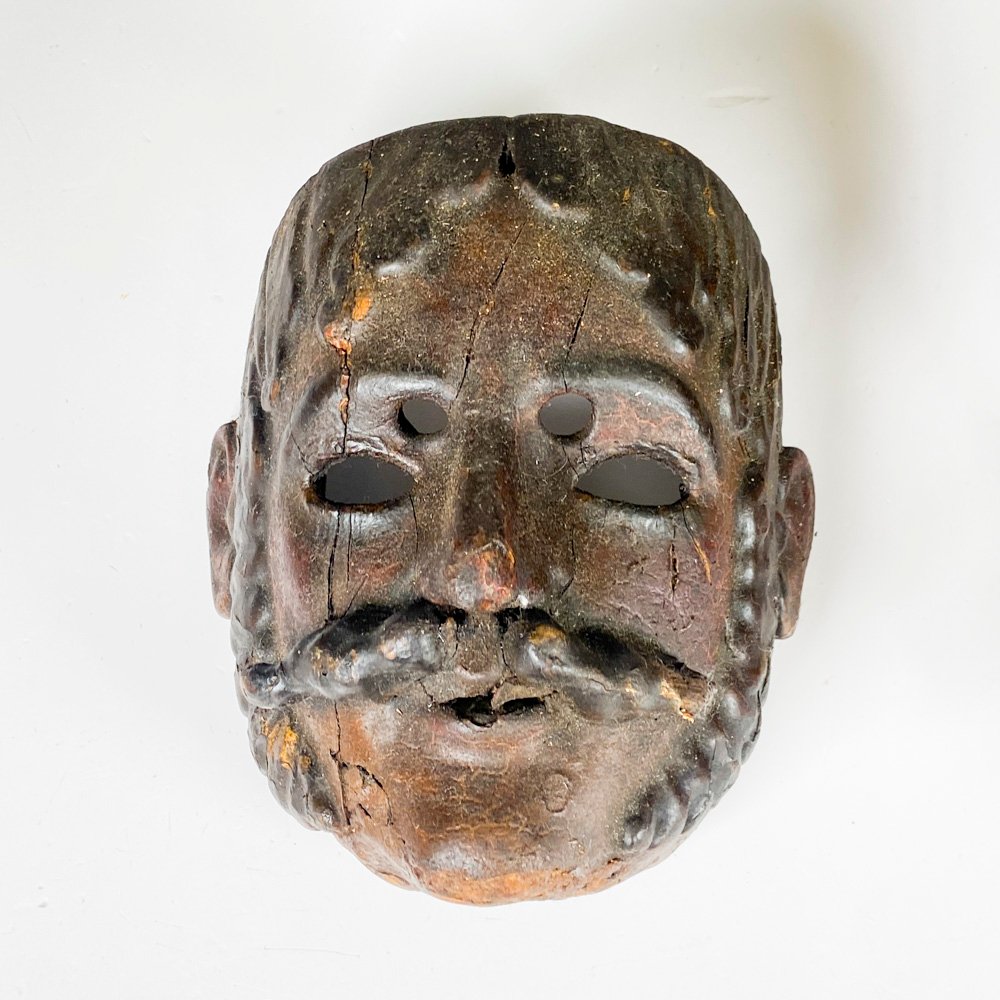 Máscaras de madera para danzas rituales guatemaltecas - imagen 2