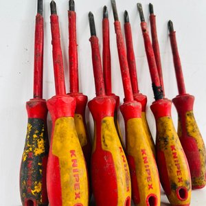 Lote de 10 Destornilladores KNIPEX: Philips y Paleta - imagen 3