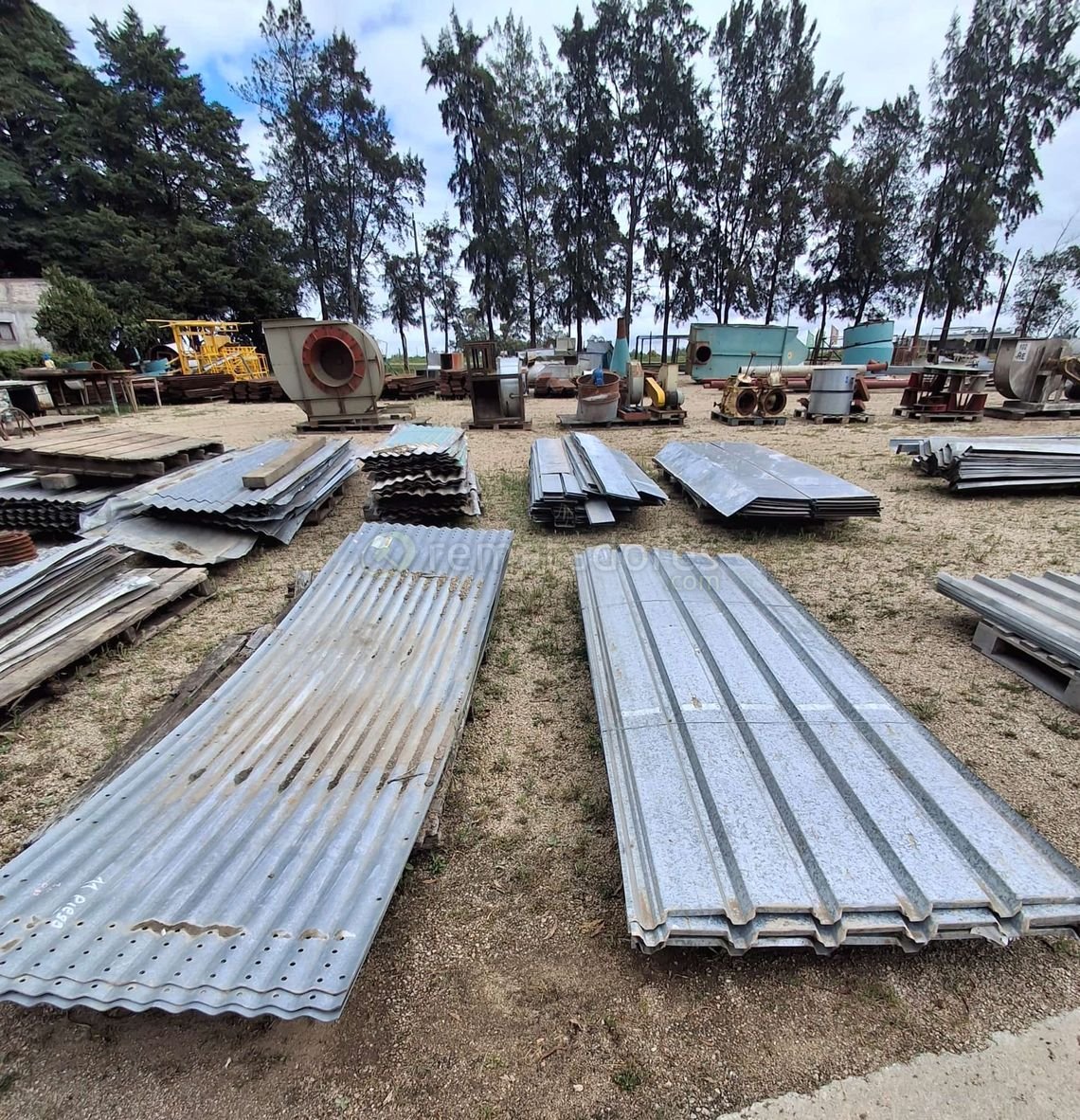 Chapas Metálicas para Techo y Materiales de Construcción