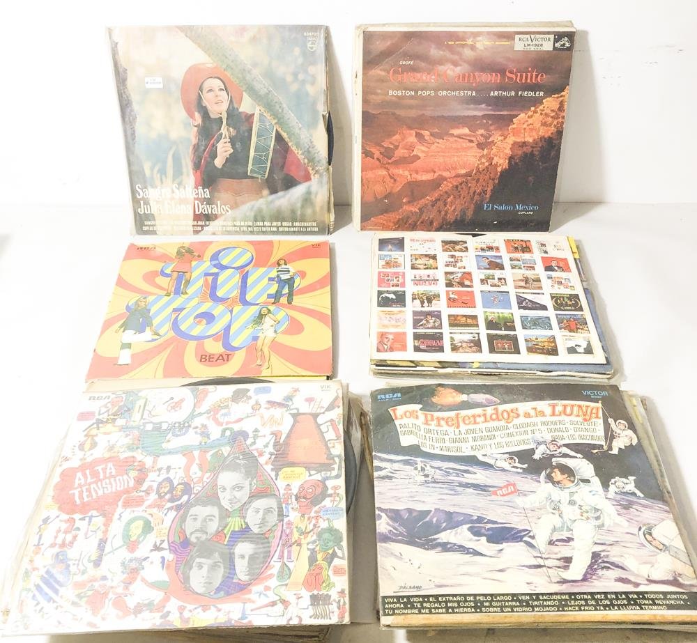 Lote de Discos Longplay de Música Variada